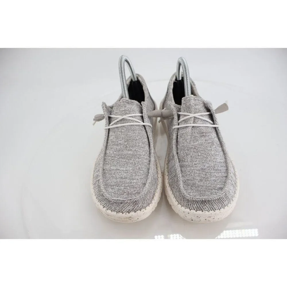 Hey Dude Wendy Size 9 Women’s Slip On Shoes Comfy Stretch Cloud Gray